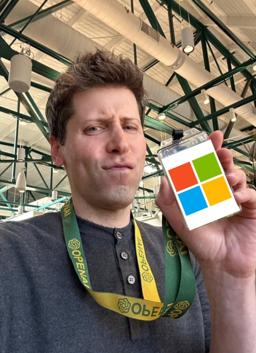 Crypto meme tagged samaltman