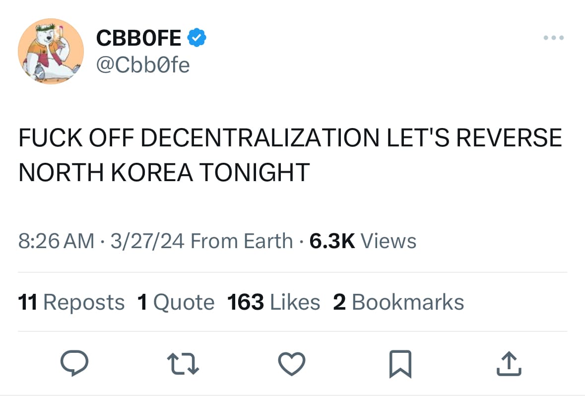 Crypto meme on Memtherscan