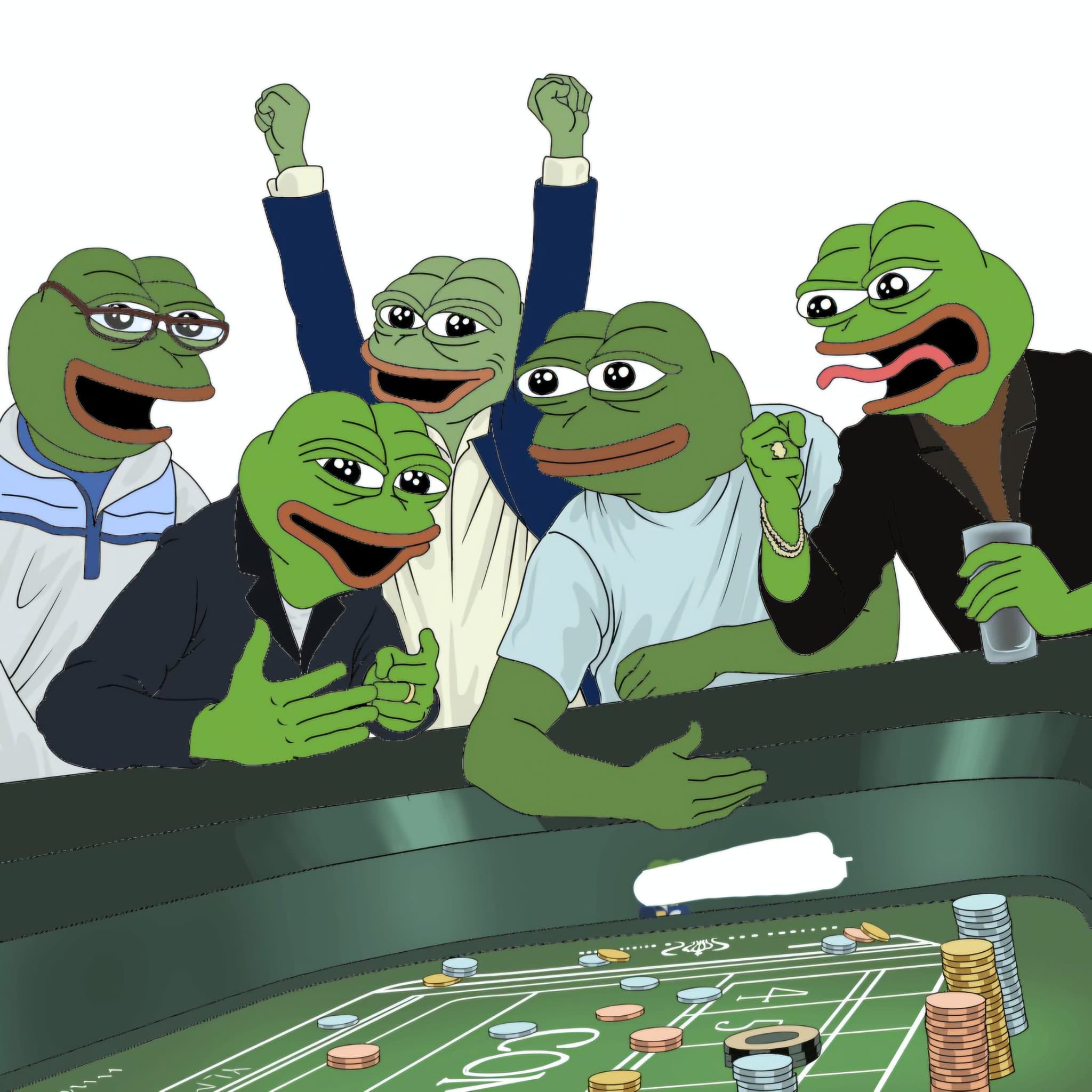 Crypto meme tagged pepe