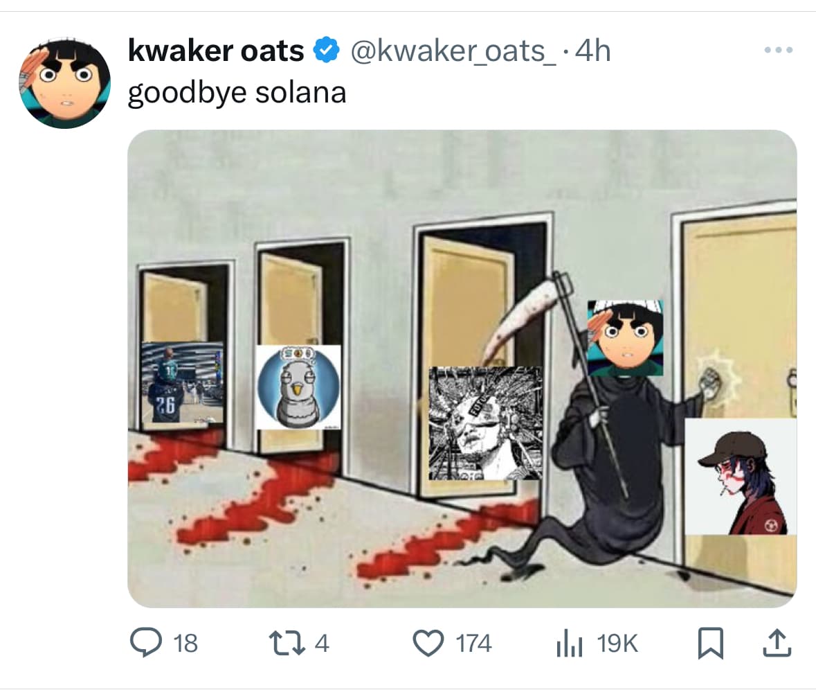 Crypto meme on Memtherscan