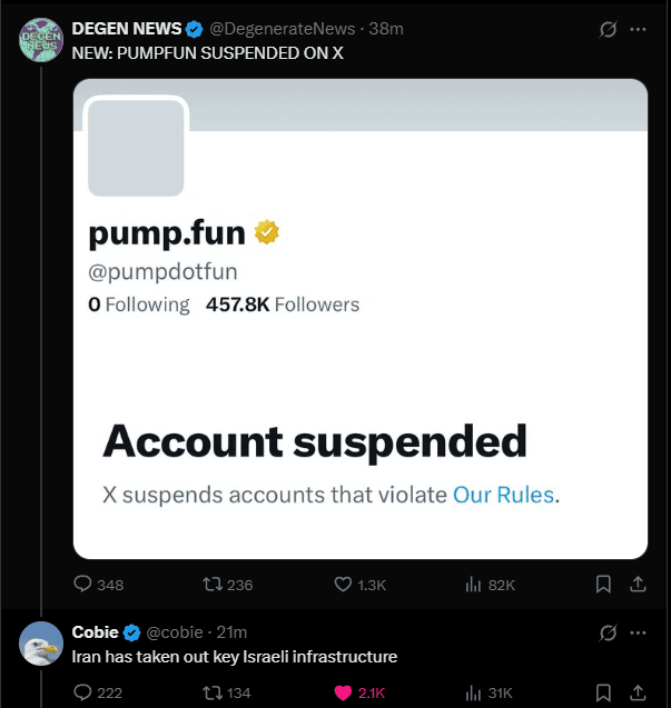 Crypto meme on Memtherscan