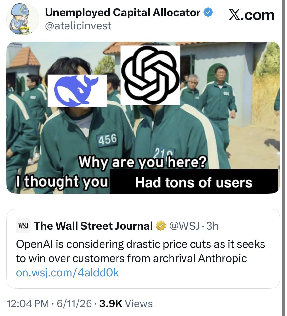 Crypto meme from Twitter