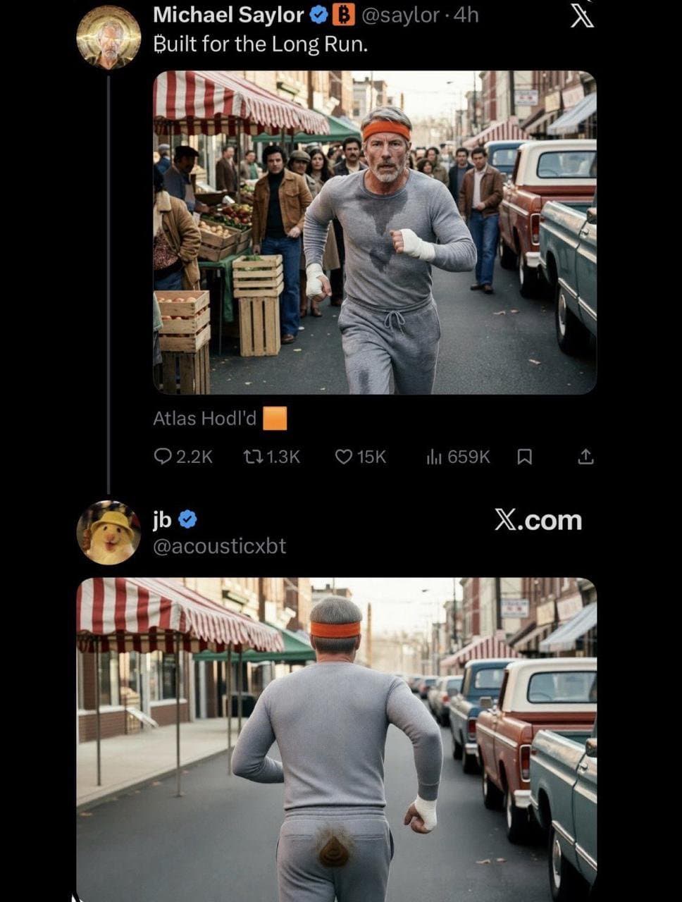 Crypto meme on Memtherscan