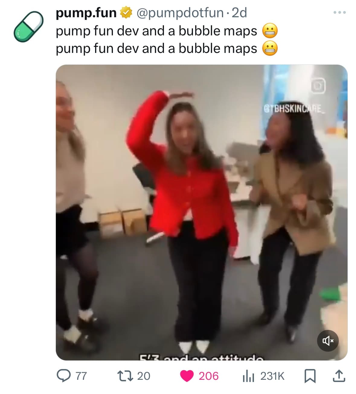 Crypto meme on Memtherscan