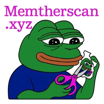 Crypto meme on Memtherscan