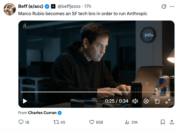 Crypto meme on Memtherscan
