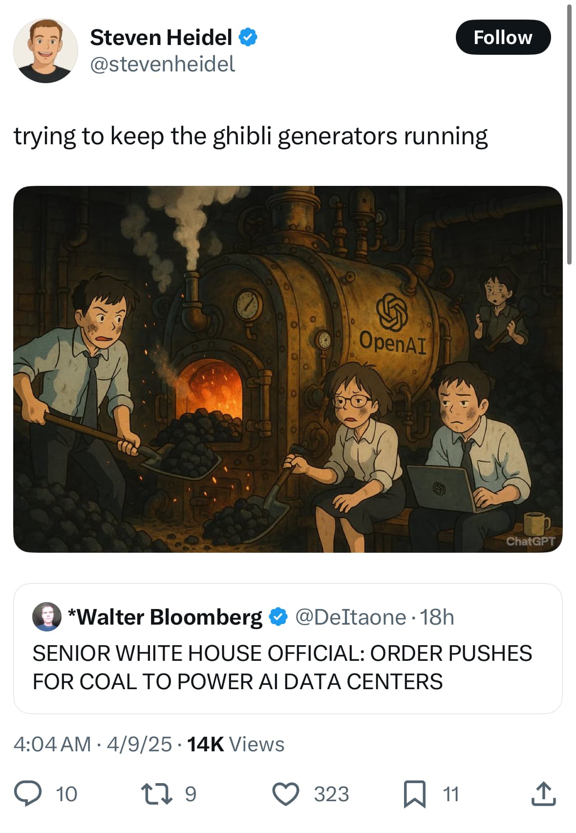 Crypto meme on Memtherscan