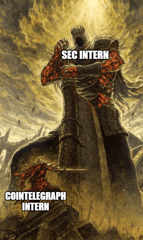 Crypto meme on Memtherscan