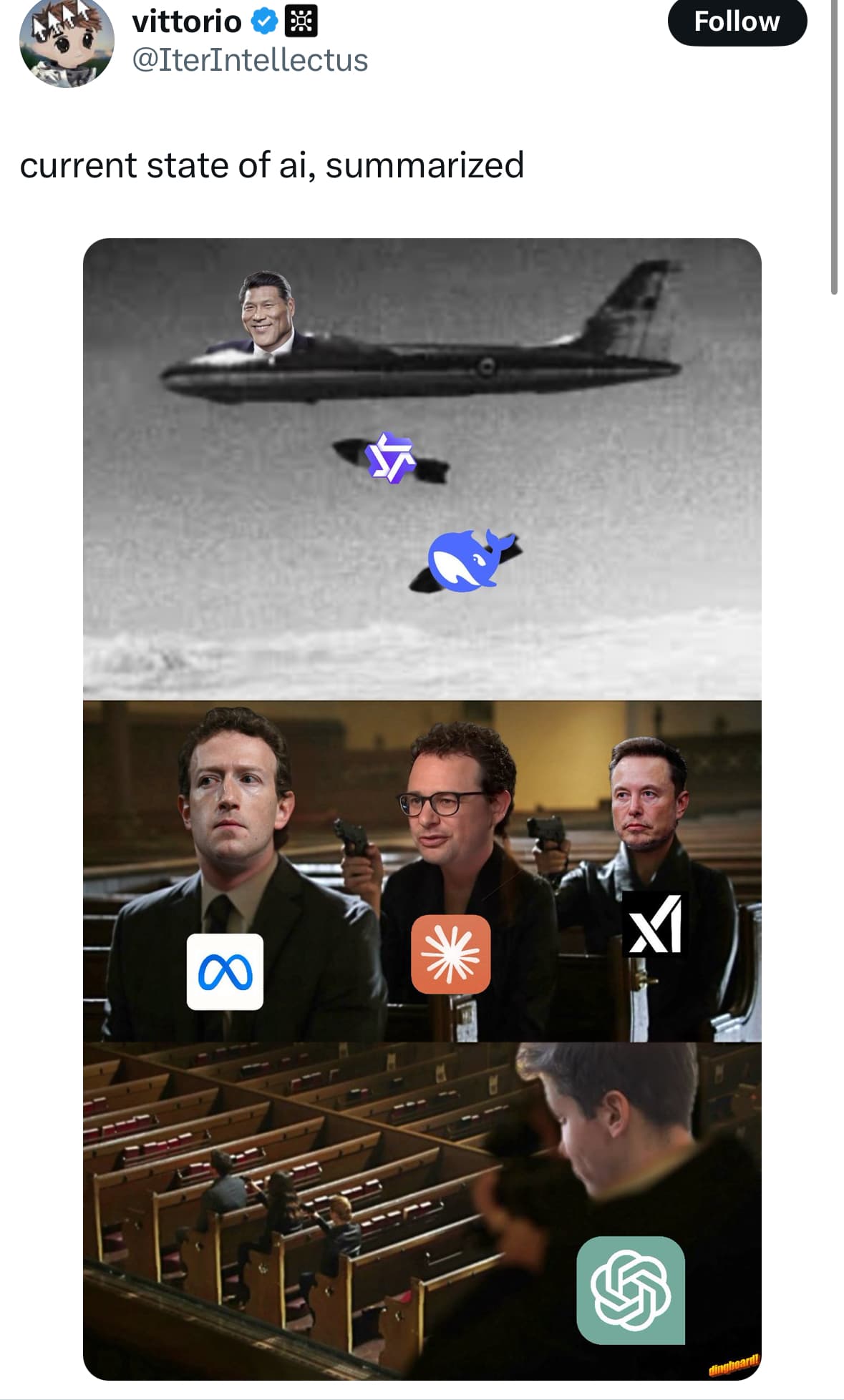 Crypto meme on Memtherscan