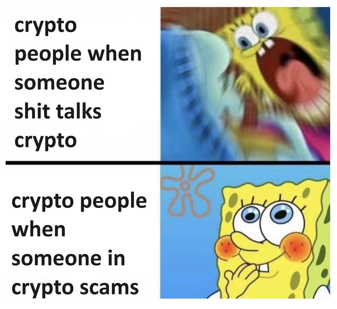 Crypto meme on Memtherscan