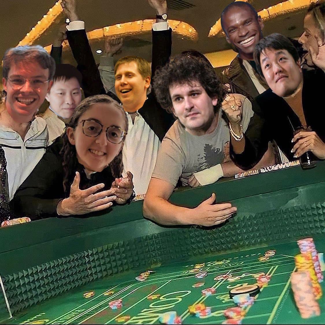 Crypto meme on Memtherscan