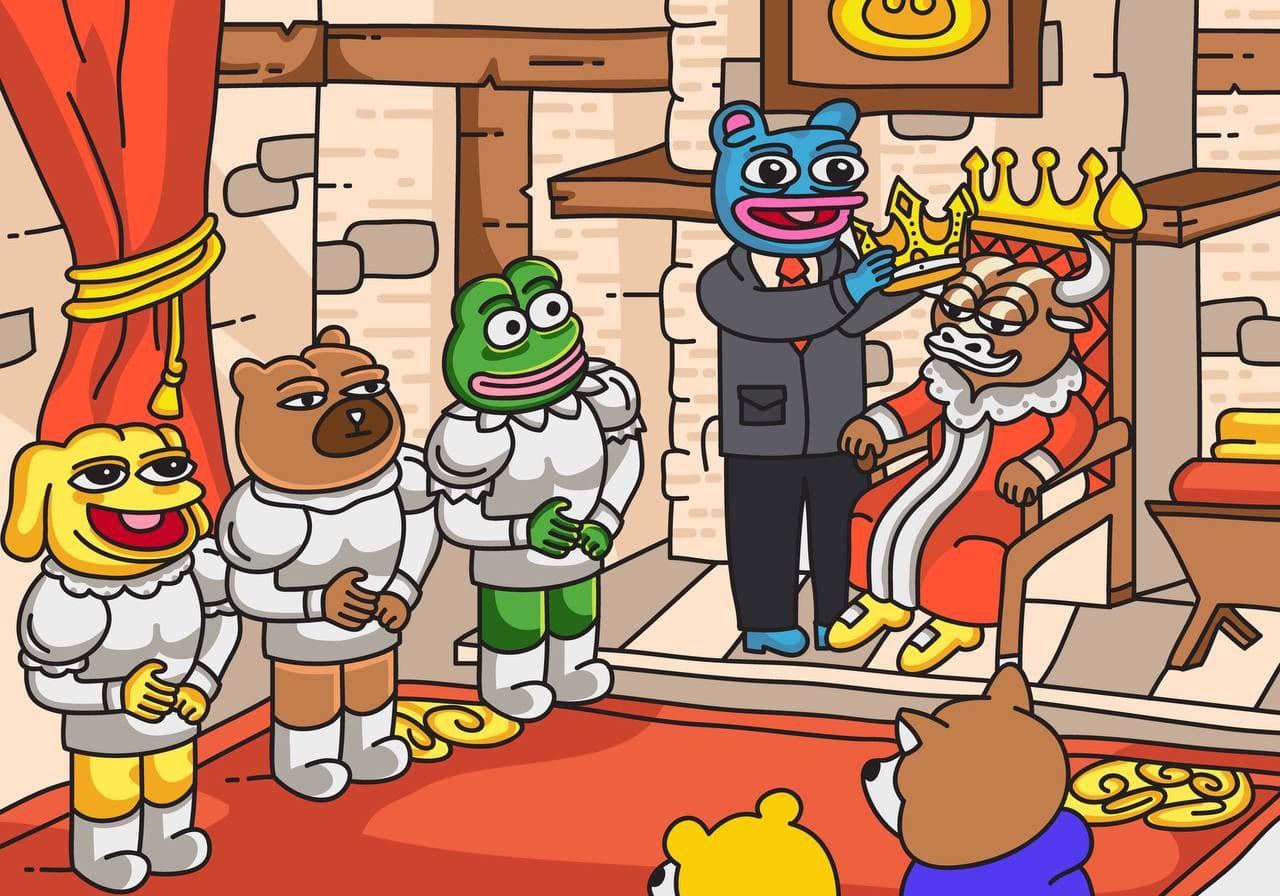 Crypto meme on Memtherscan