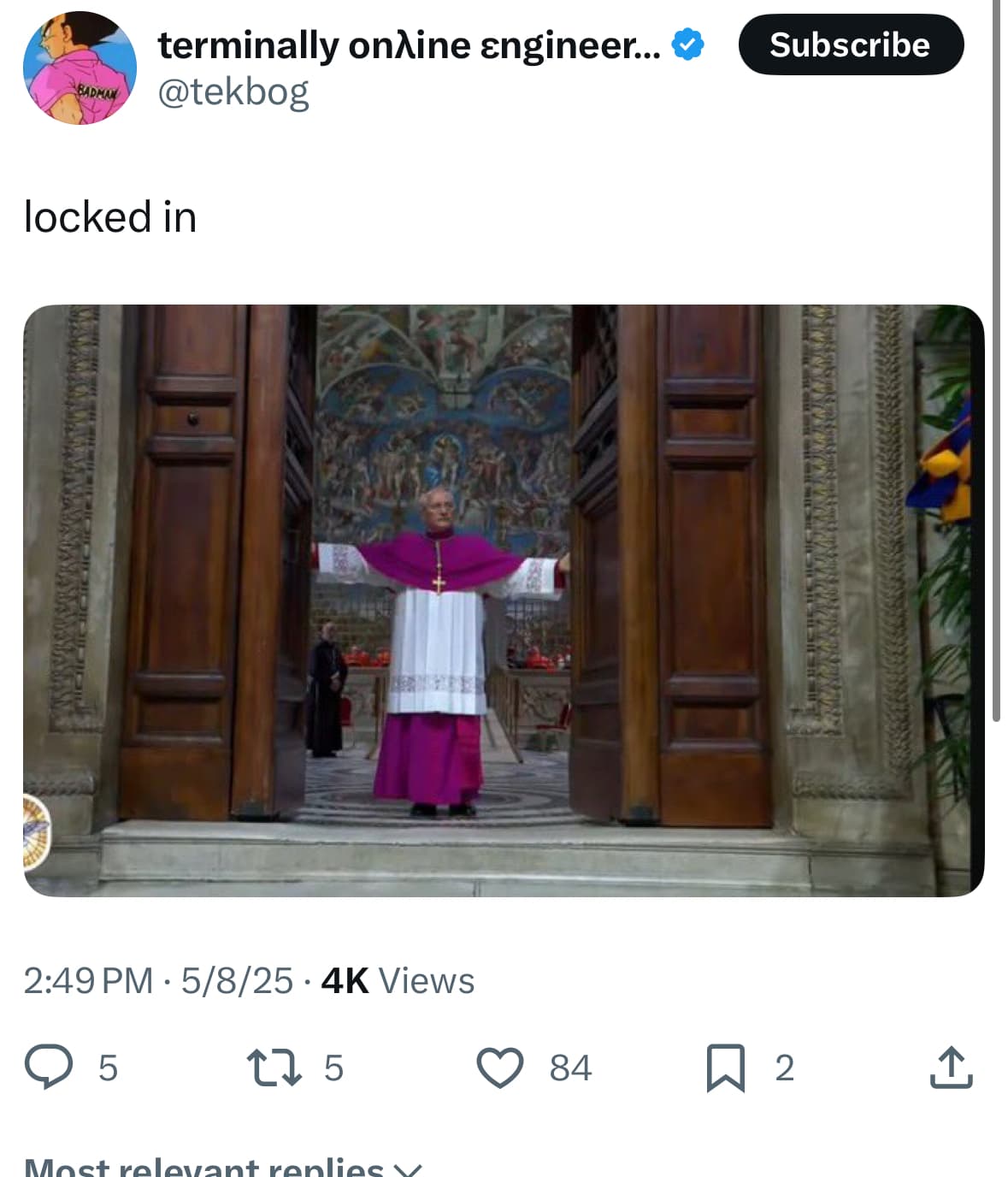 Crypto meme on Memtherscan