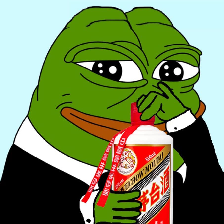 Crypto meme tagged pepe