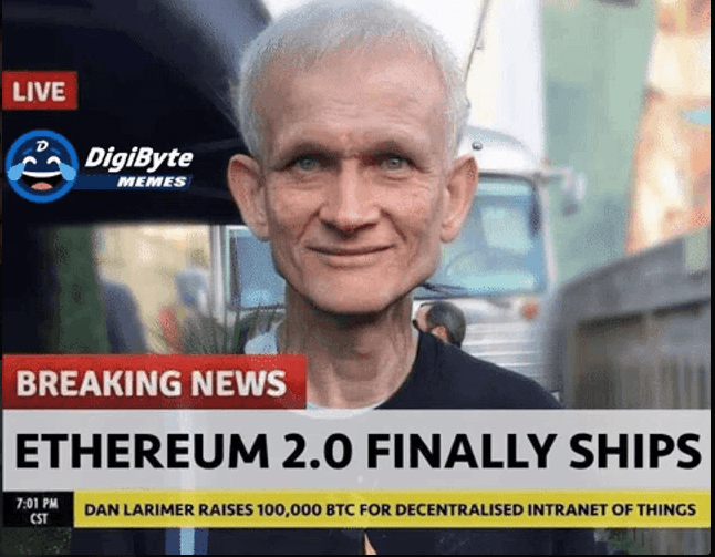 Crypto meme tagged ethereum