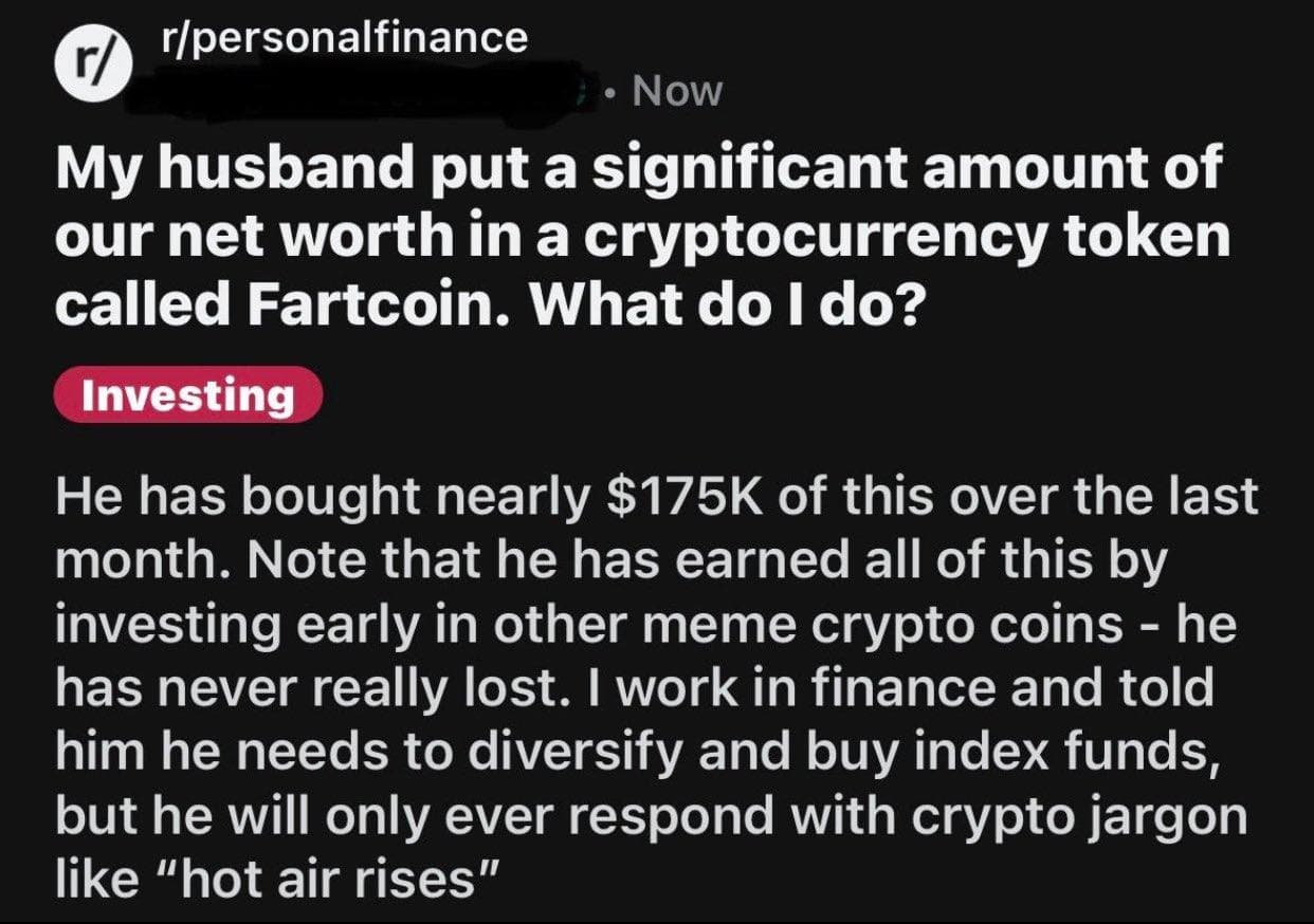 Crypto meme on Memtherscan